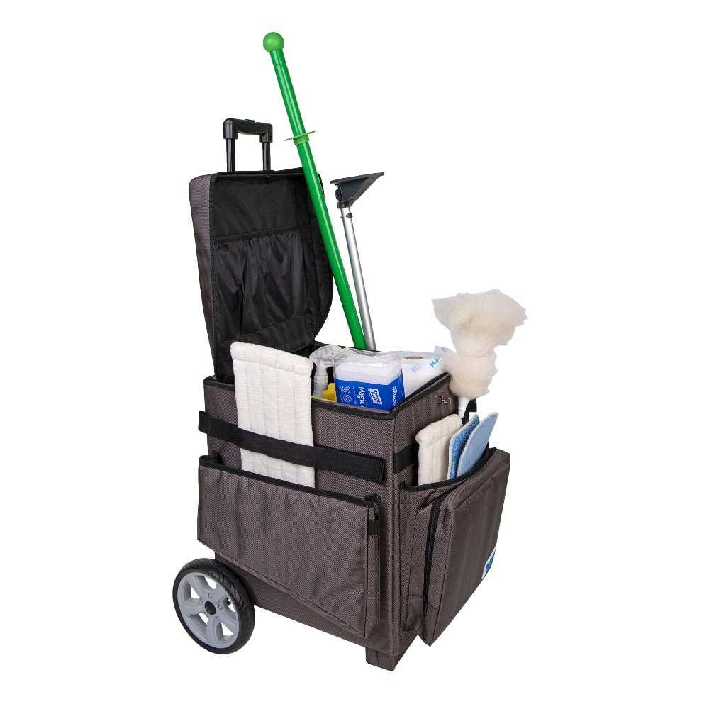 Small Housekeeping Cart for Discreet Cleaning & Room Servicing