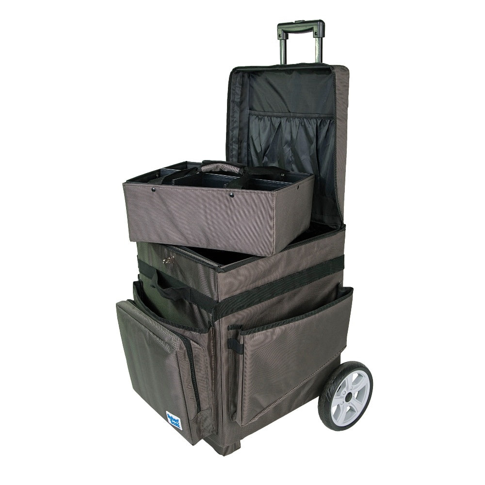Small Housekeeping Cart for Discreet Cleaning & Room Servicing