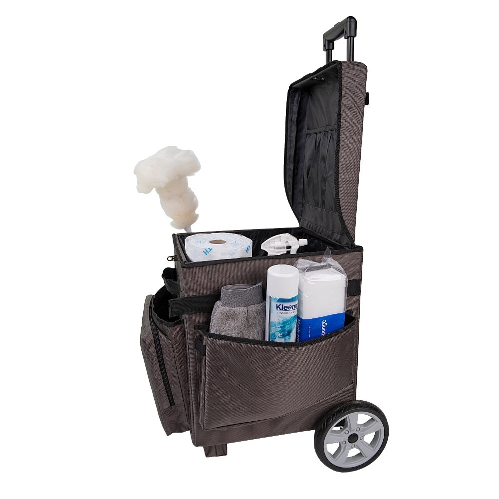 Small Housekeeping Cart for Discreet Cleaning & Room Servicing