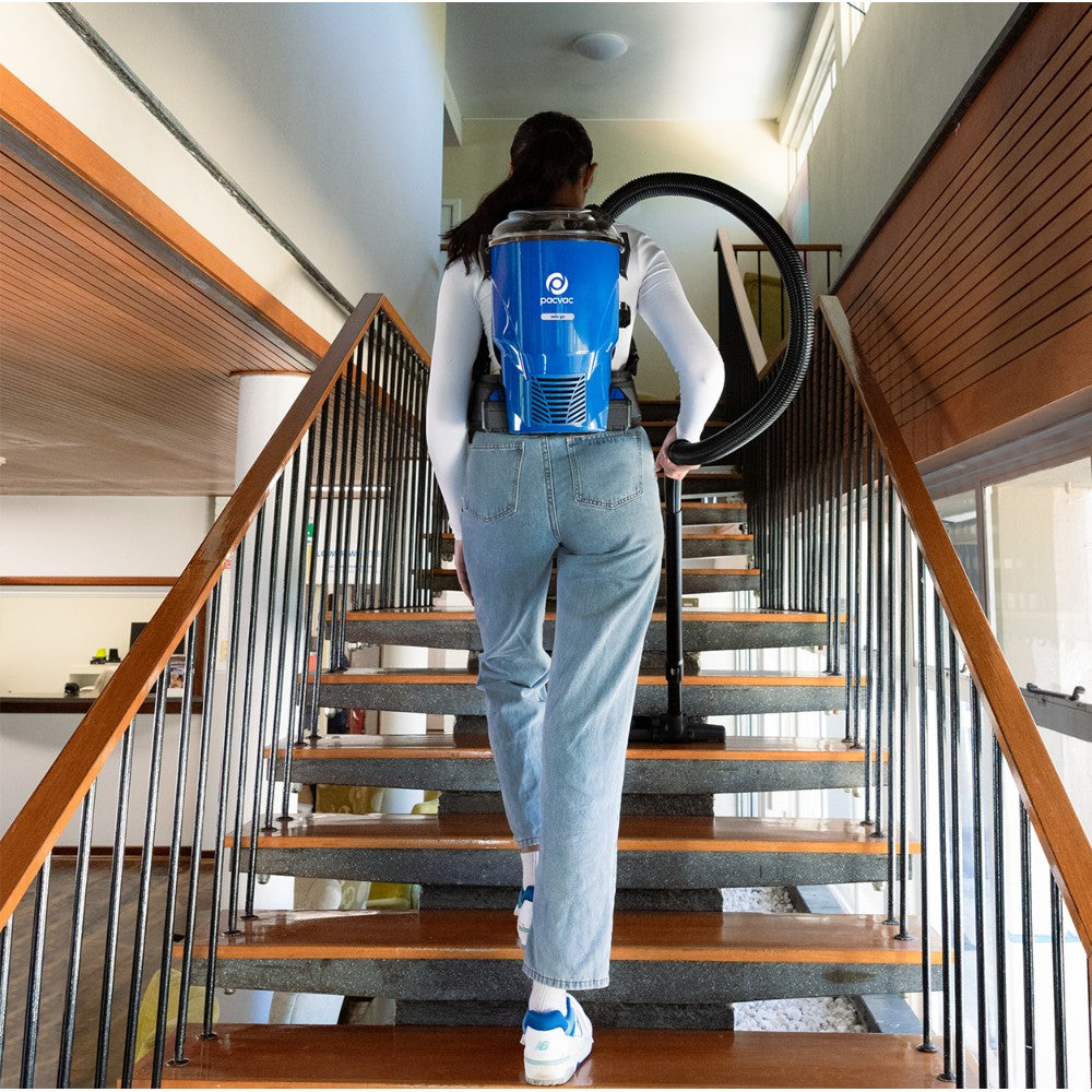 Pacvac Velo Go Cordless Battery Backpack Vacuum Cleaner