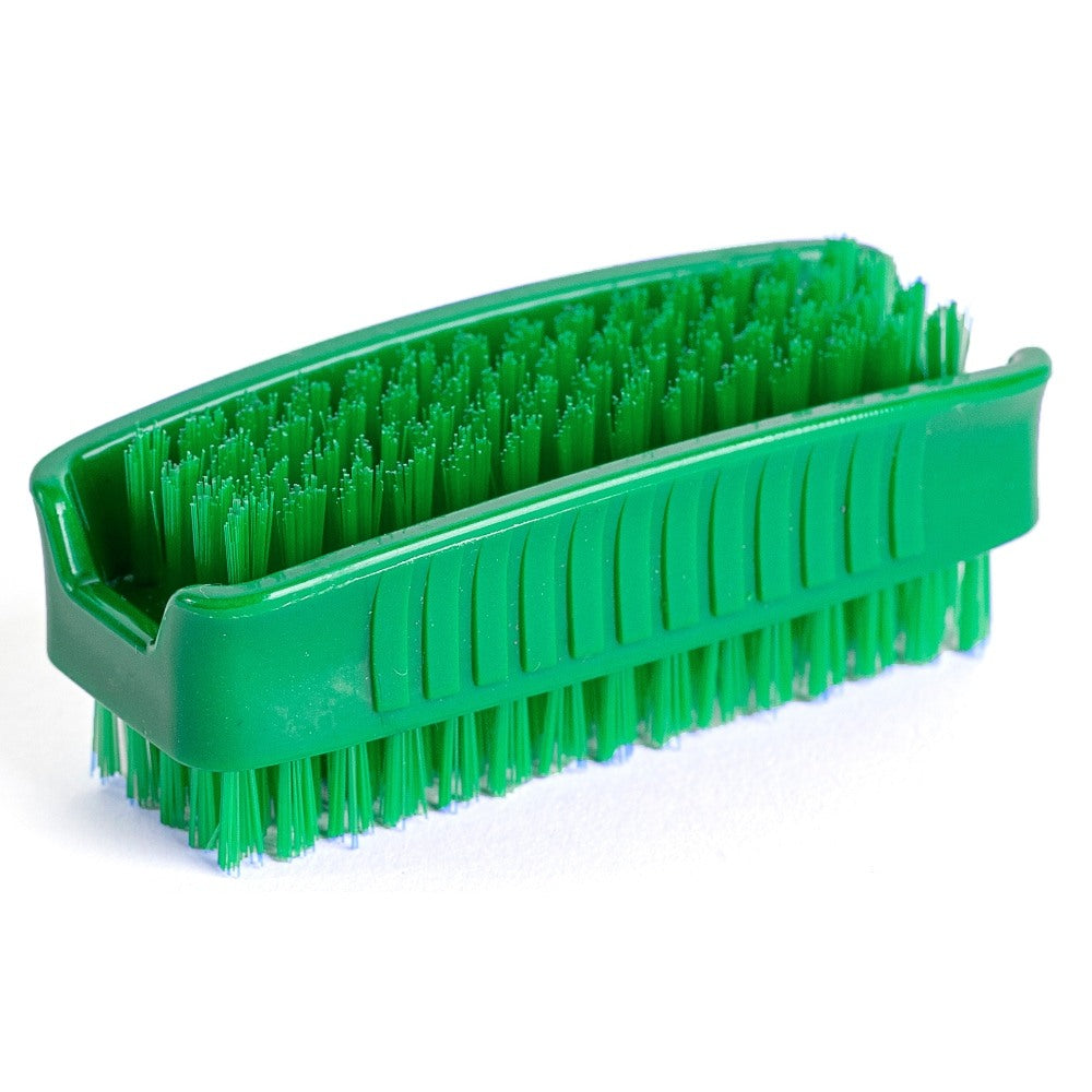 Washable Double-Sided Nail Brush Recycled Plastic 9 x 4cm