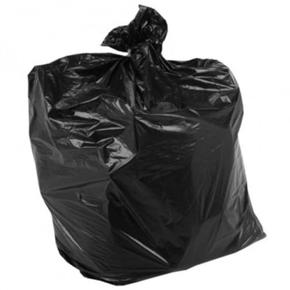 30L Black Heavy Duty Square Bin Liners CHSA Approved - 1000 Pack