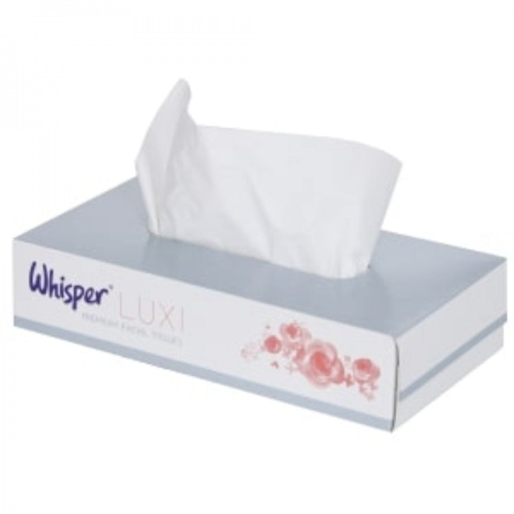 Tissues Facial White 2 ply 36 Packs x 100 Sheets