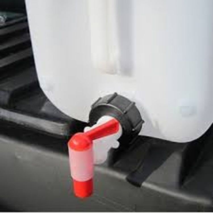 25 Ltr Anti Glug Plastic Drum Tap DIN 61