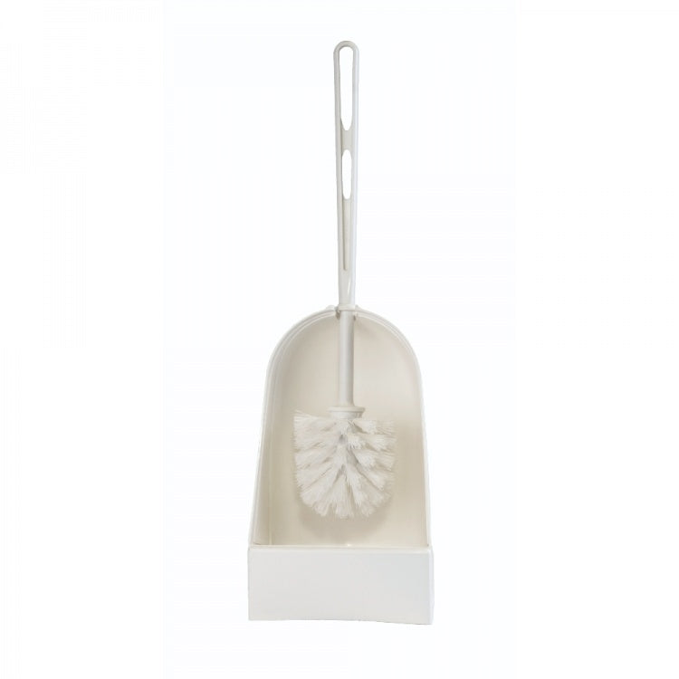 Semi-Closed Toilet Brush & Holder