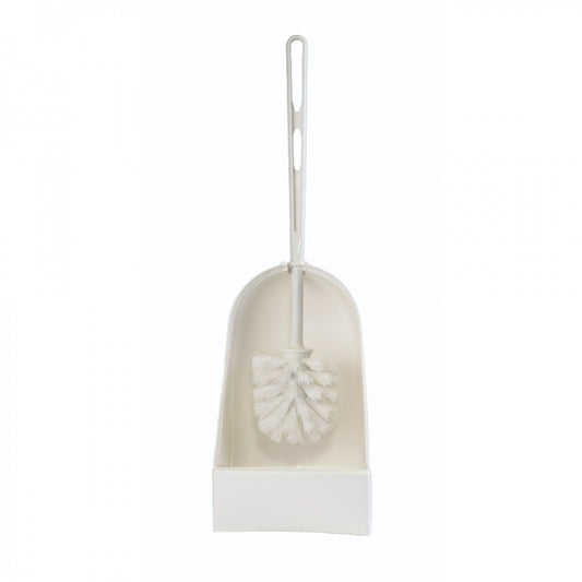 Semi-Closed Toilet Brush & Holder