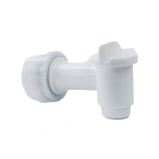 Small White 38mm Drum Tap (5 Ltr)